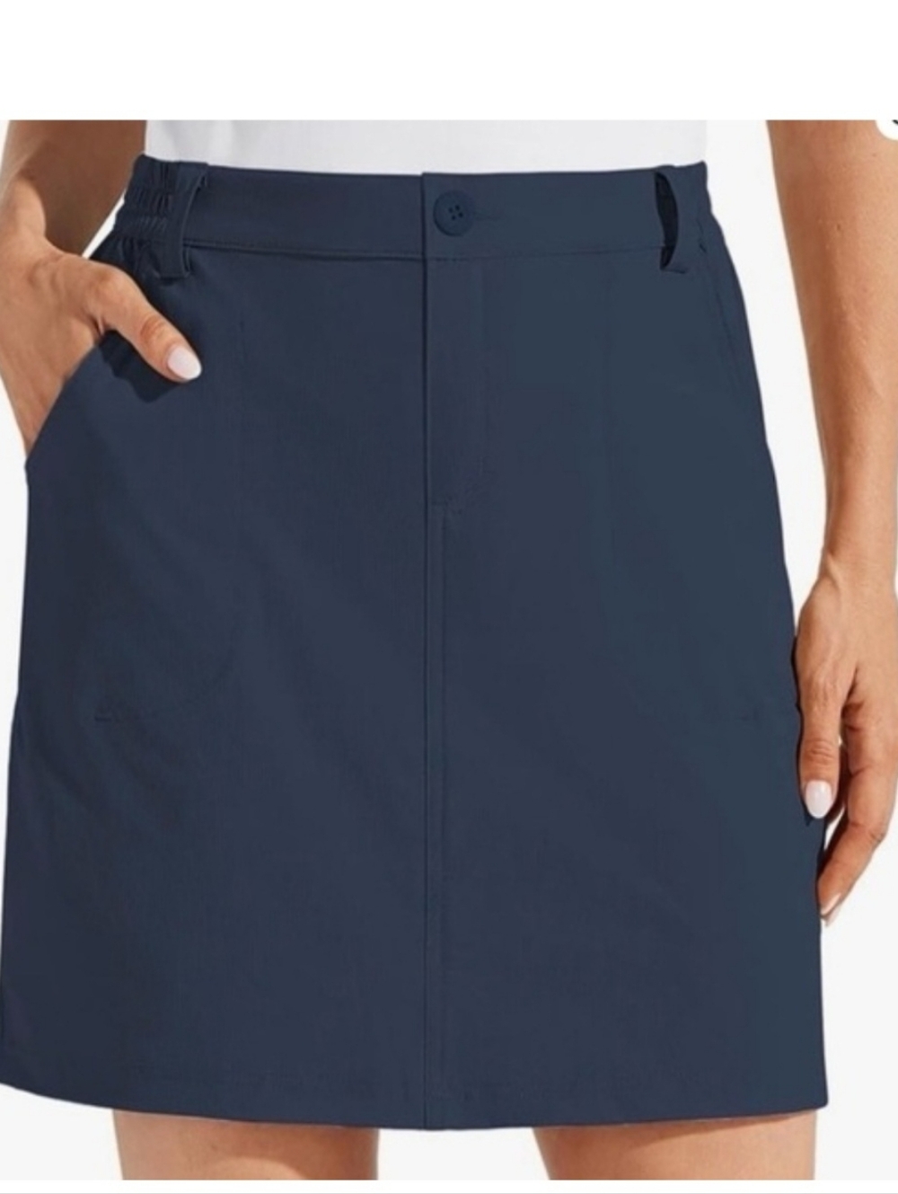 Tilley Navy Women's Stretch Small Skort